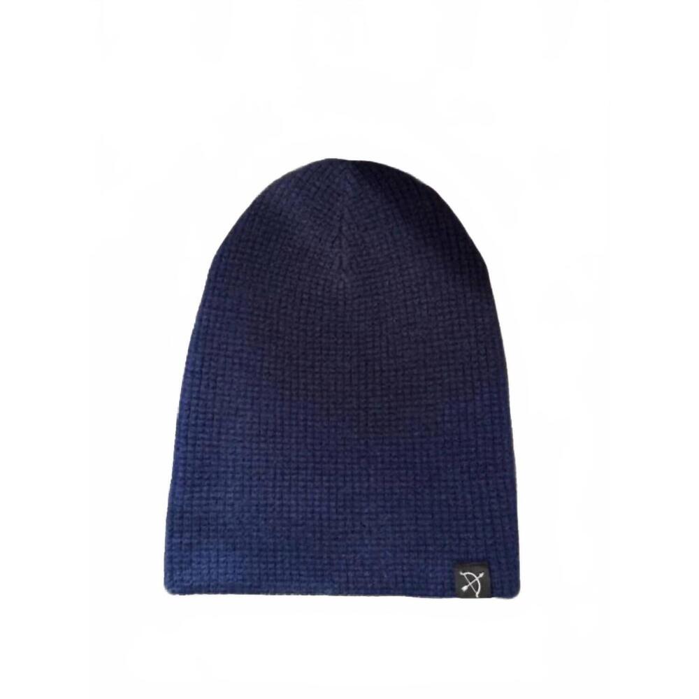 NEW ARCHER CASHMERE women's cashmere hat in midnight